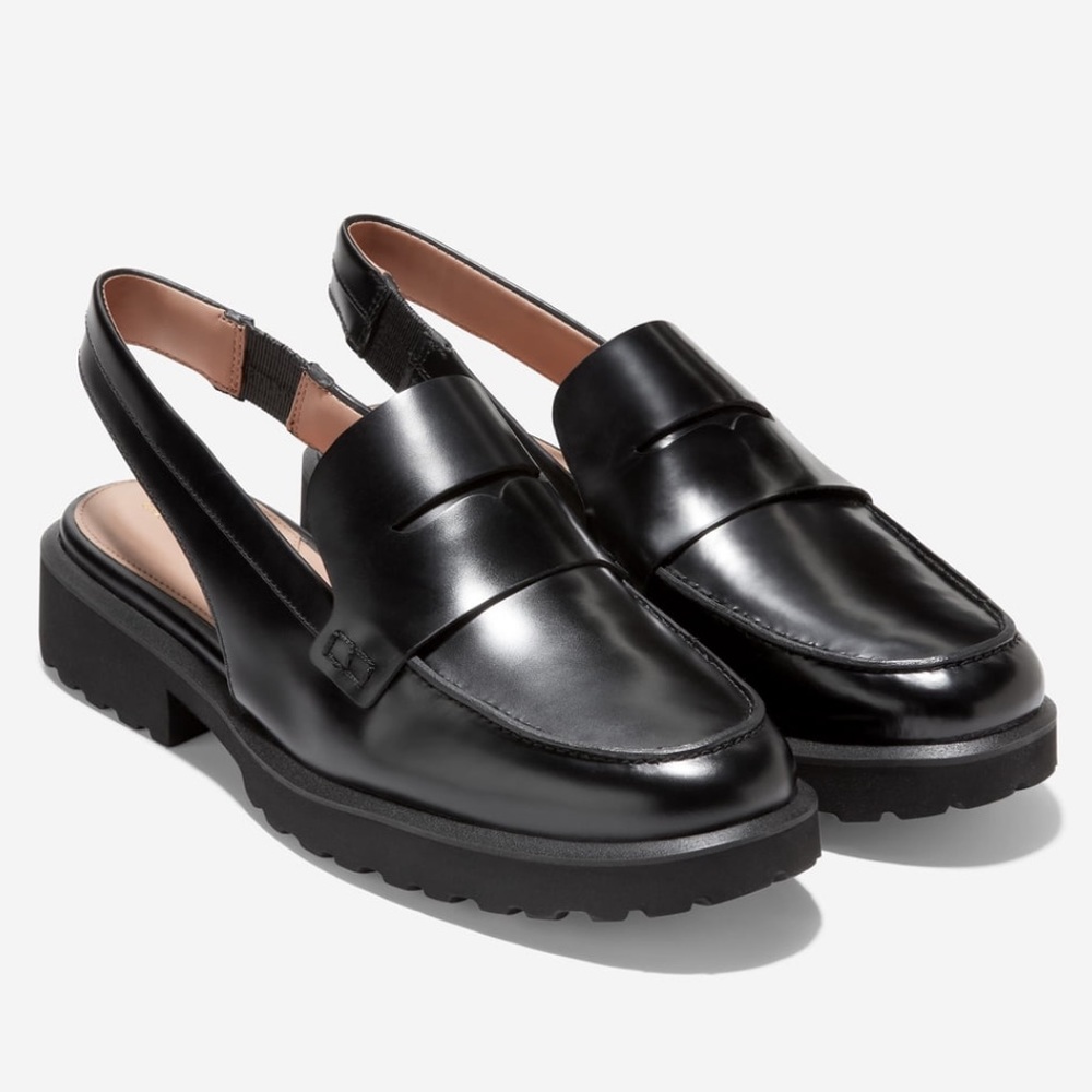EUC Cole Haan Geneva Lug Slingback Mule